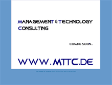 Tablet Screenshot of mttc.de